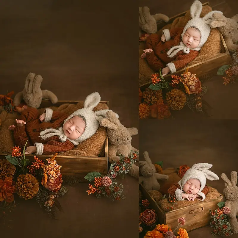 Vintage Bunny Theme Set - Newborn Photography Props - Image 5